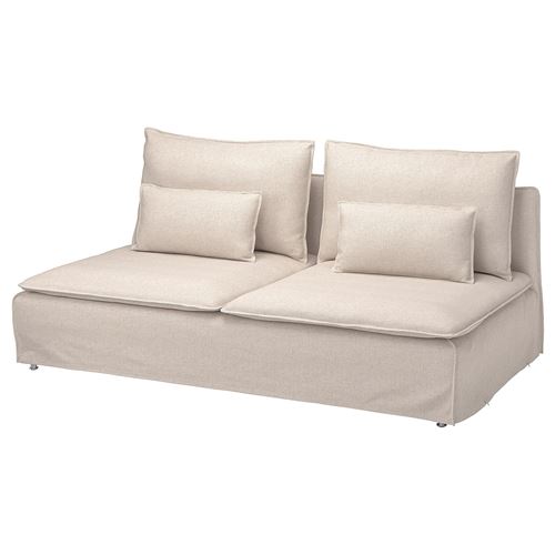 IKEA - SÖDERHAMN, 3-seat sofa, gransel natural colour