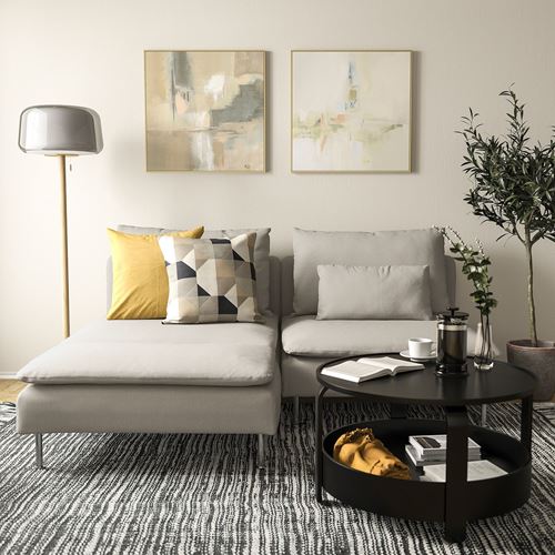 IKEA - SÖDERHAMN, 2-seat sofa, fridtuna light beige