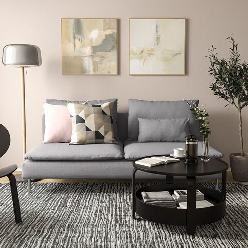 IKEA - SÖDERHAMN, 3-seat sofa, tonerud grey