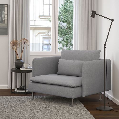 IKEA - SÖDERHAMN, armchair, tonerud grey