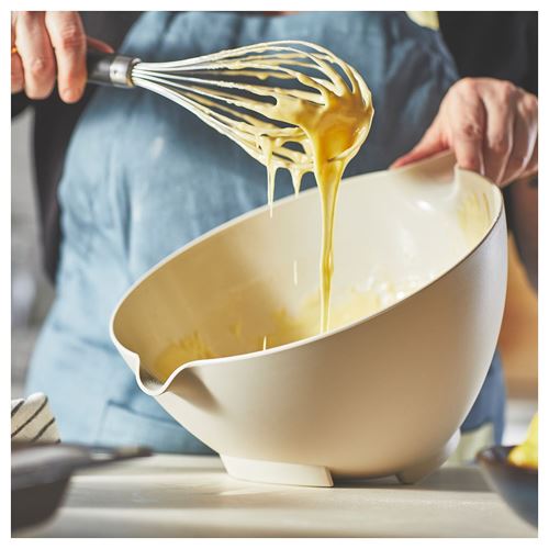 IKEA - VISPNING, mixing bowl, beige, 3 l