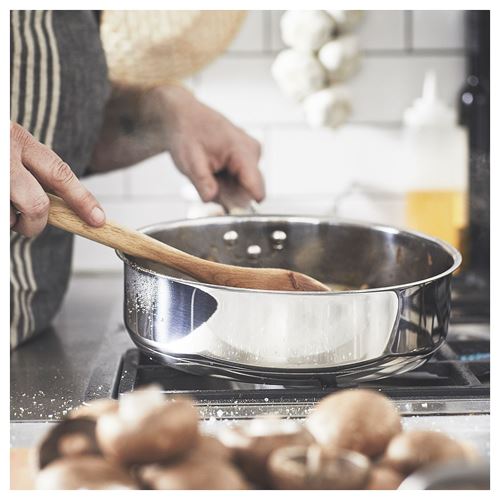 IKEA - IKEA 365+, saute pan, stainless steel, 24 cm