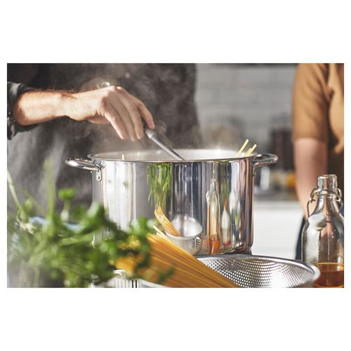 IKEA - IKEA 365+, steel pot, stainless steel, 10 l