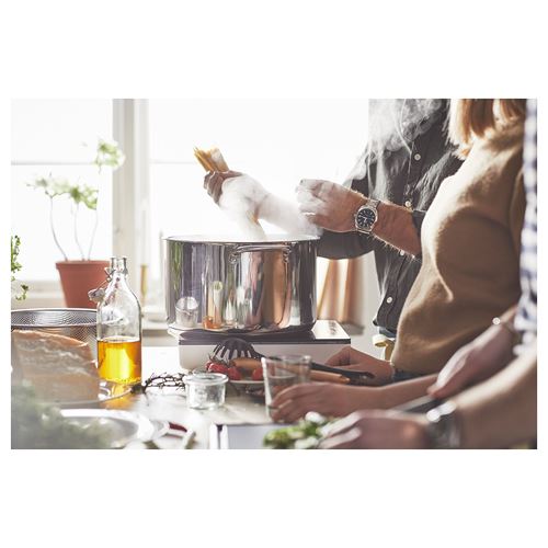 IKEA - IKEA 365+, steel pot, stainless steel, 10 l