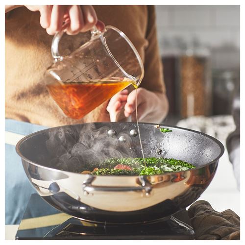 IKEA - IKEA 365+, wok tava, paslanmaz çelik, 32 cm