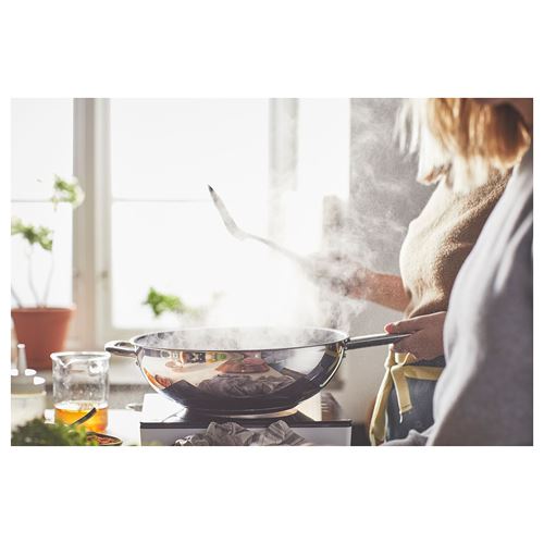 IKEA - IKEA 365+, wok tava, paslanmaz çelik, 32 cm