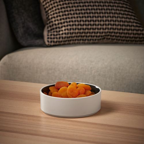 IKEA - OMBONAD, bowl set, grey, 15 cm