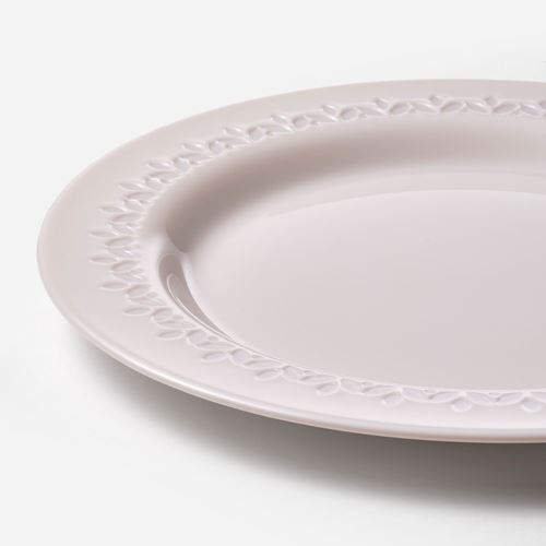 IKEA - PARADISISK, plate set, off white, 26 cm