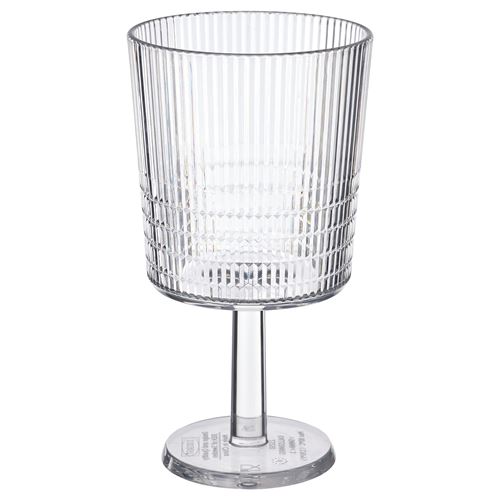 IKEA - KALLSINNIG, wine glass, plastic, 32 cl