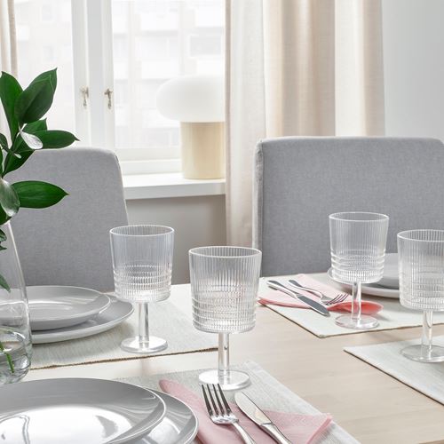 IKEA - KALLSINNIG, şarap kadehi, plastik, 32 cl