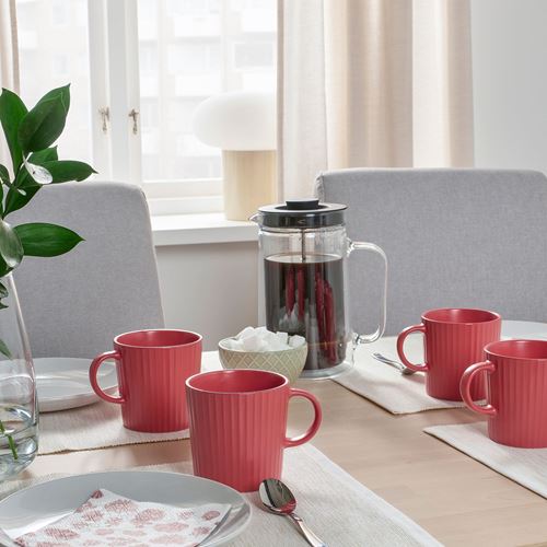 IKEA - KEJSERLIG, mug, dark pink, 30 cl