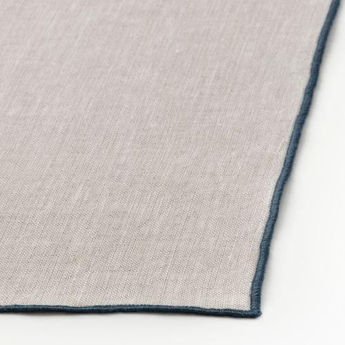 IKEA - OMBONAD, cloth napkin, grey, 35x35 cm