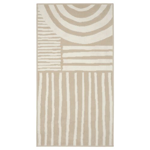 IKEA - VEJSTRUP, runner rug, beige, 80x150 cm
