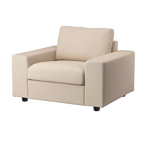 IKEA - VIMLE, armchair, hallarp beige