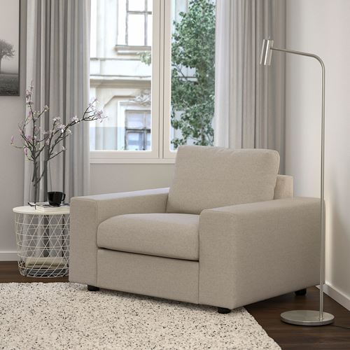 IKEA - VIMLE, armchair, Gunnared beige