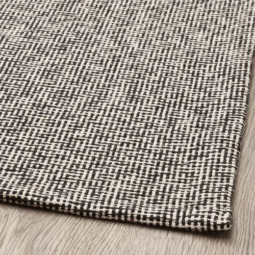 IKEA - TIPHEDE, rug, grey/white, 80x150 cm