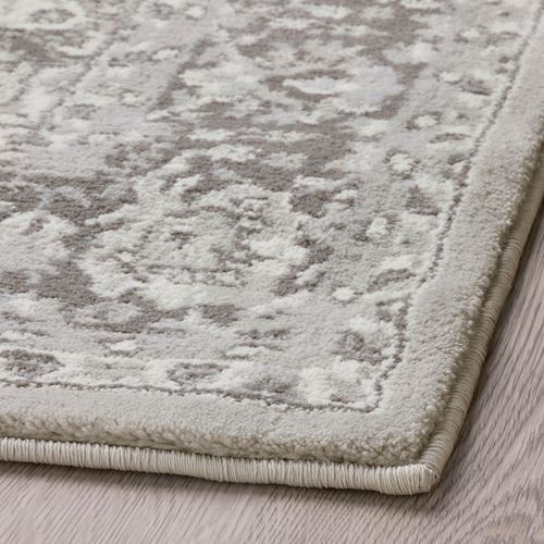 IKEA - VEDBAK, large rug, light grey, 133x195 cm