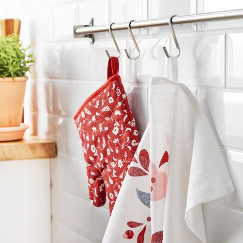 IKEA - INAMARIA, oven glove, red, 26 cm