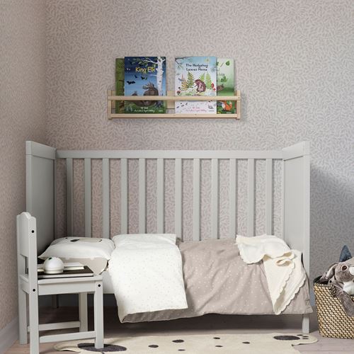 IKEA - DRÖMSLOTT, kids rug, grey-off/white, 66x110 cm