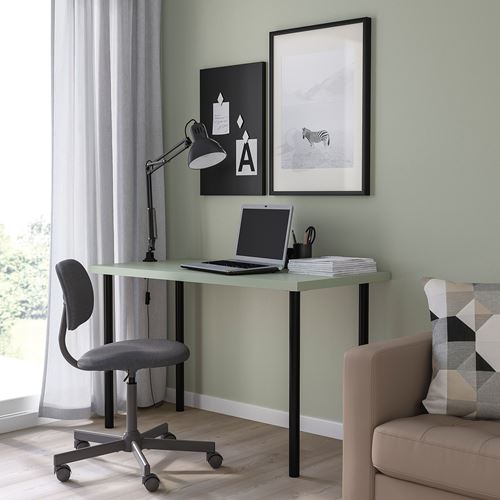 IKEA - LAGKAPTEN, desk table top, light green, 120x60 cm