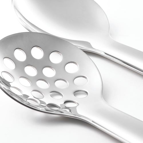 IKEA - KRÖSAMOS, servis takımı, paslanmaz çelik, 23 cm