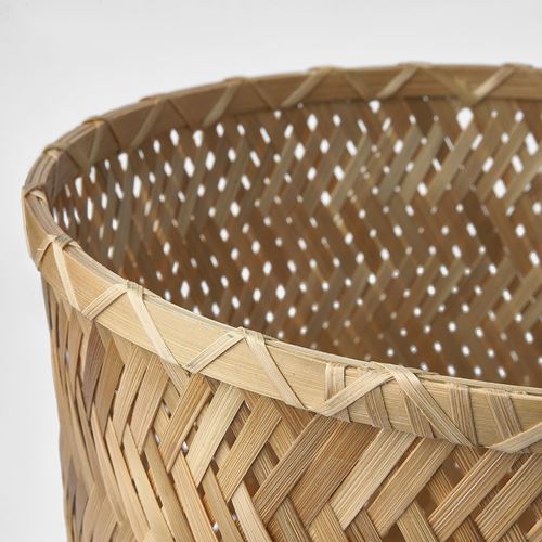 IKEA - KLYNNON, bamboo plant pot, bamboo, 24 cm