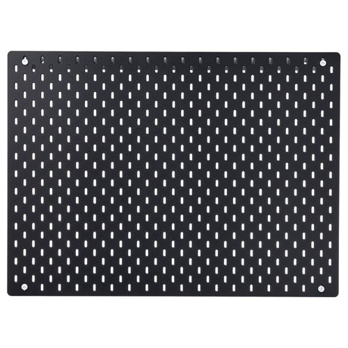 IKEA - SKADIS, pegboard, black, 76x56 cm