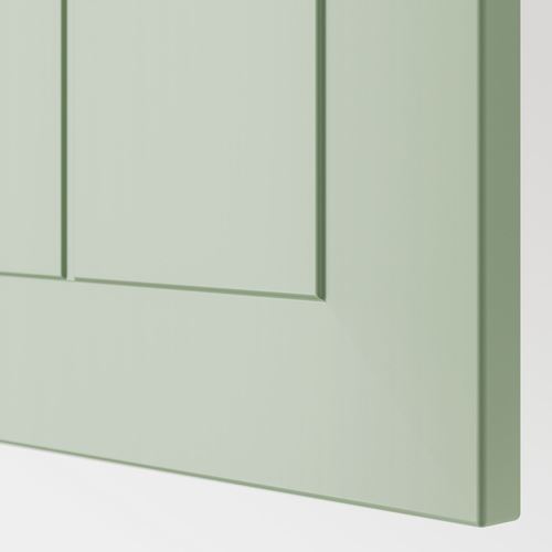 IKEA - STENSUND, door, light green, 30x80 cm