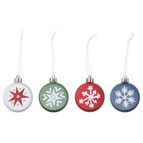 IKEA - VINTERFINT, tree ornament, mixed colours, 6 cm