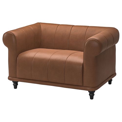 IKEA - VISKAFORS, armchair, högalid brown