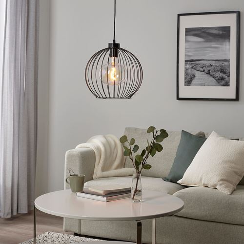 IKEA - MOLNART, LED bulb E27, Light colour: candle light (1800 Kelvin)