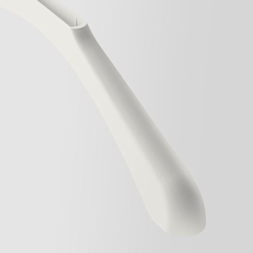 IKEA - BUMERANG, shoulder shaper for hanger, white