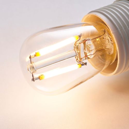 IKEA - LUNNOM, LED bulb E14, Light colour: warm glow (2200 Kelvin)