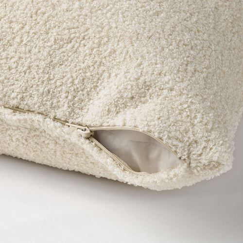 IKEA - KRYDDBUSKE, cushion cover, light beige, 50x50 cm