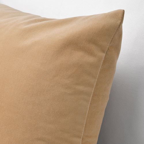 IKEA - SANELA, lace pillow cover, yellow-beige, 40x58 cm