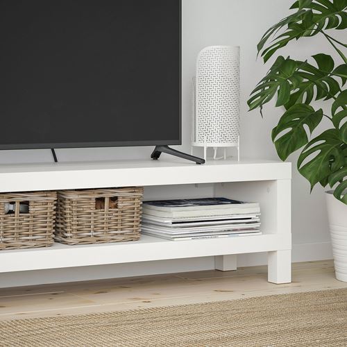 IKEA - LACK, tv bench, white, 120x35x36 cm