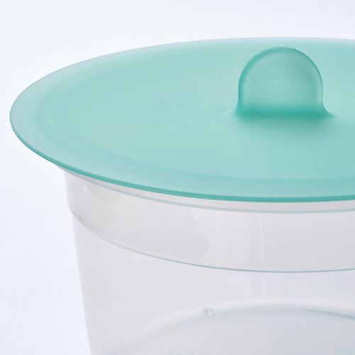 IKEA - IKEA 365+, plastic food container with lid, plastic-silicon, 750 ml