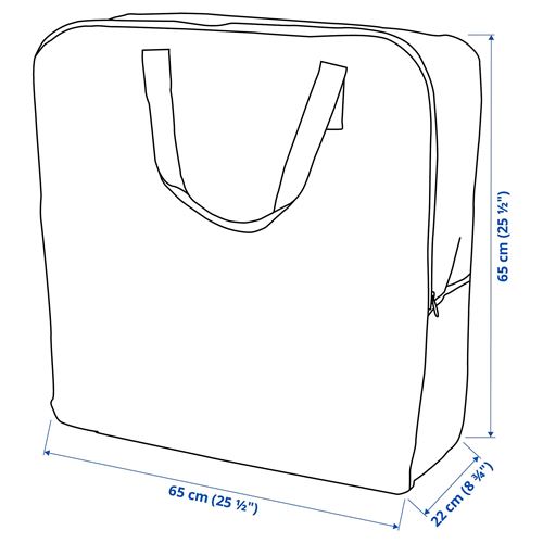 IKEA - DIMPA, storage bag, transparent