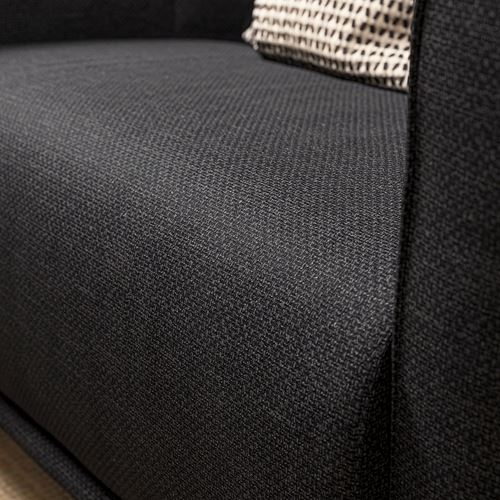 IKEA - VISKAFORS, armchair, lejde anthracite