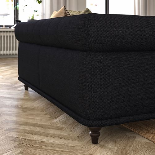 IKEA - VISKAFORS, 3-seat sofa, lejde anthracite