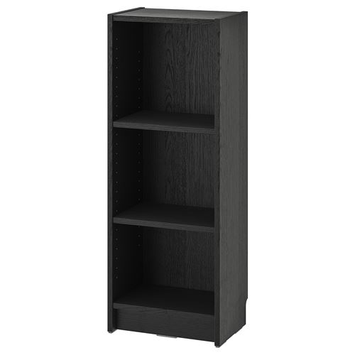 IKEA - BILLY, bookcase, blackbrown, 40x28x106 cm