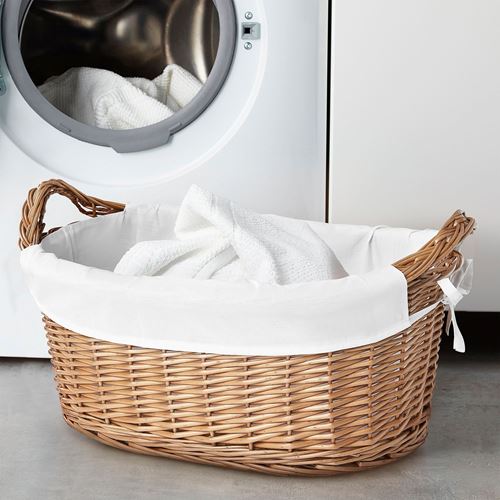 IKEA - TOLKNING, laundry bag, willow, 40 l