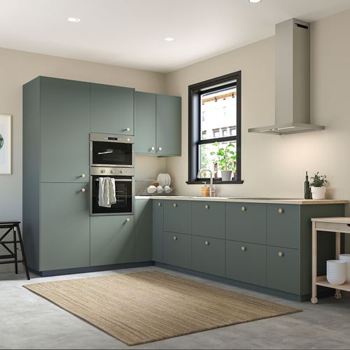 IKEA - BODARP, door, grey-green, 40x140 cm