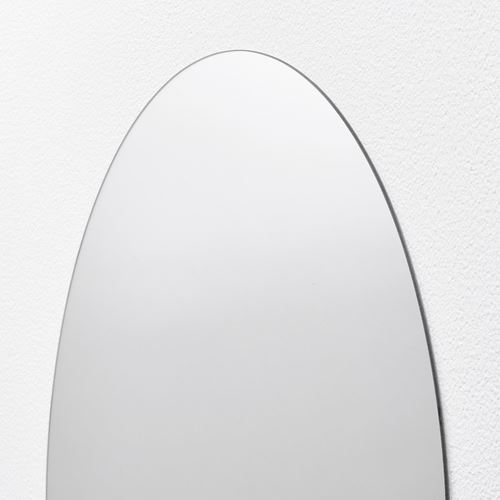 IKEA - BLASER, round mirror, colourless, 38 cm