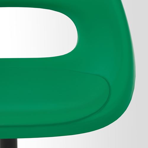 IKEA - ELDBERGET/MALSKAR, office chair, green/black