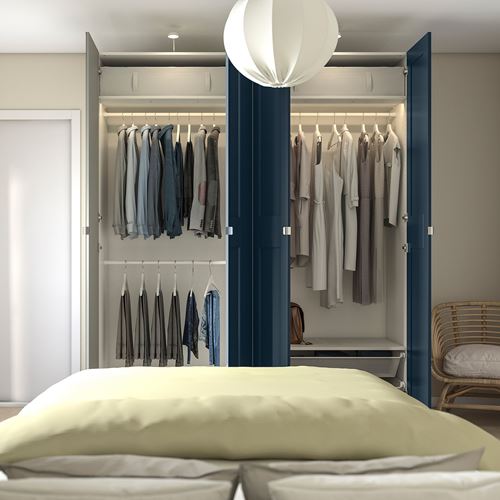 IKEA - ÖVERSIDAN/TRADFRI, aydınlatma seti, beyaz