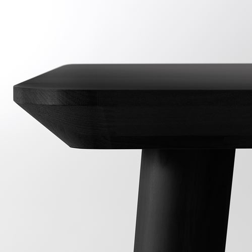 IKEA - LISABO, dining table, black, 200x78 cm
