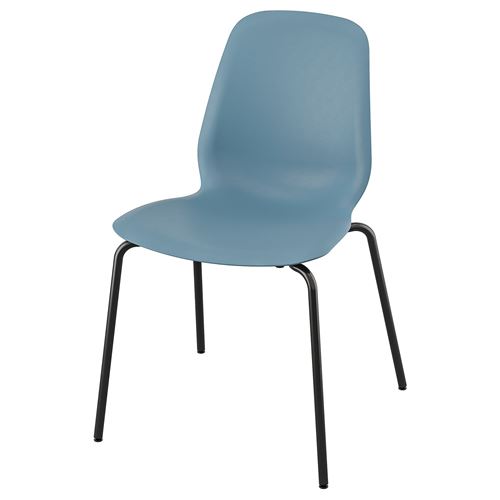 IKEA - LIDAS/SEFAST, chair, blue/black