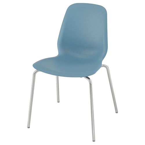 IKEA - LIDAS/SEFAST, chair, blue-chrome-plated