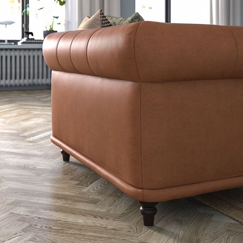 IKEA - VISKAFORS, armchair, högalid brown